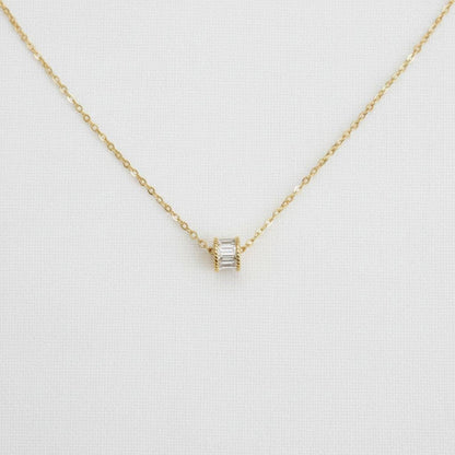 Cubic Zirconia Pendant Necklace