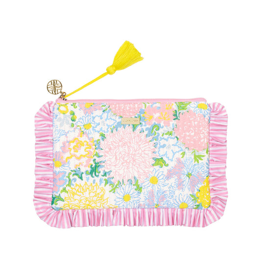 Ruffle Pouch, Lilly Garden Home