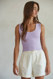 Double Layered Seamless Top
