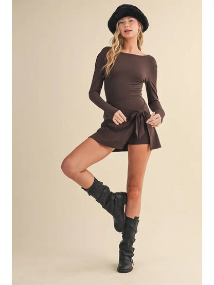 Teddy Long Sleeve Active Dress