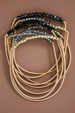 Crystal Beaded Guitar Bracelets