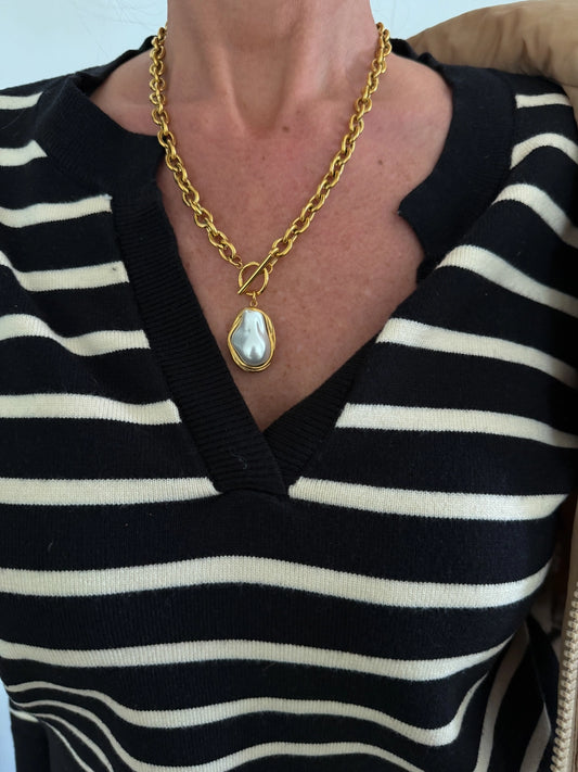 Pearl Drop Necklace