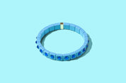 Enamel Stretch Bracelet - Small Gems - Maeve - Asst Colors