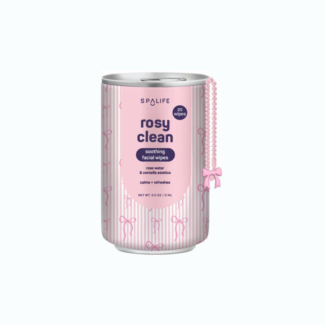 Rosy Clean Soothing Facial Wipes | 20ct |