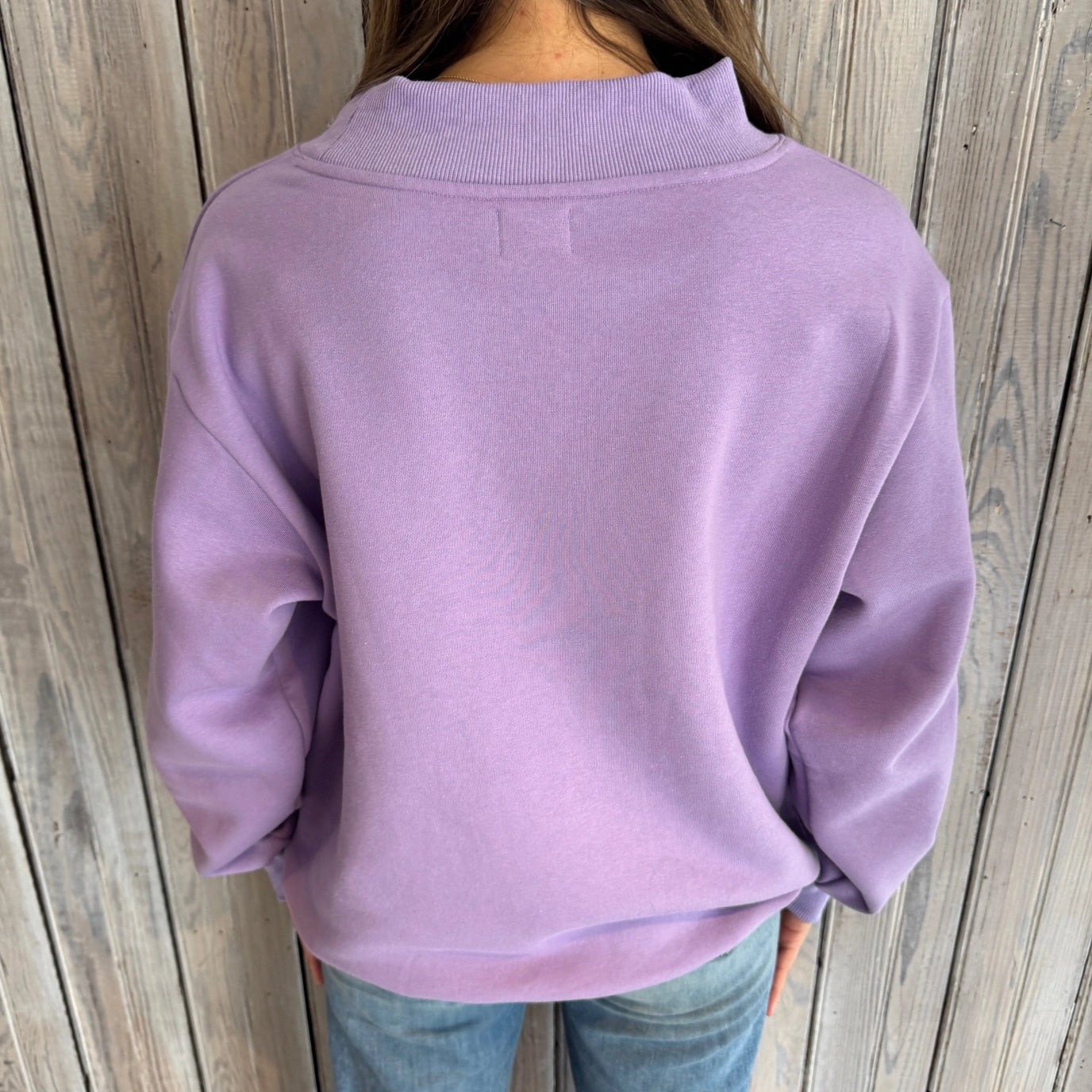 LSU TIGERS Mockneck Sweatshirt