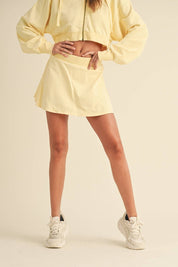 Mineral Wash Skort