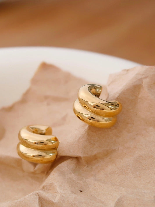 Double Hoop Earring