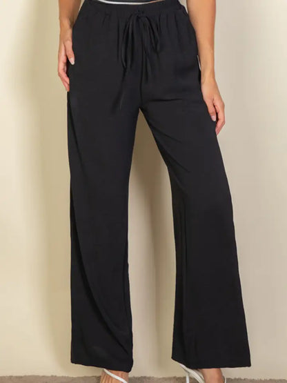 Drawstring Minimalist Pants