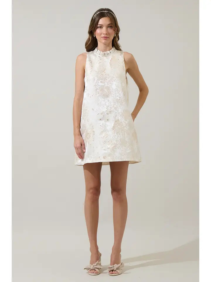 Harring Trapeze Mini Dress