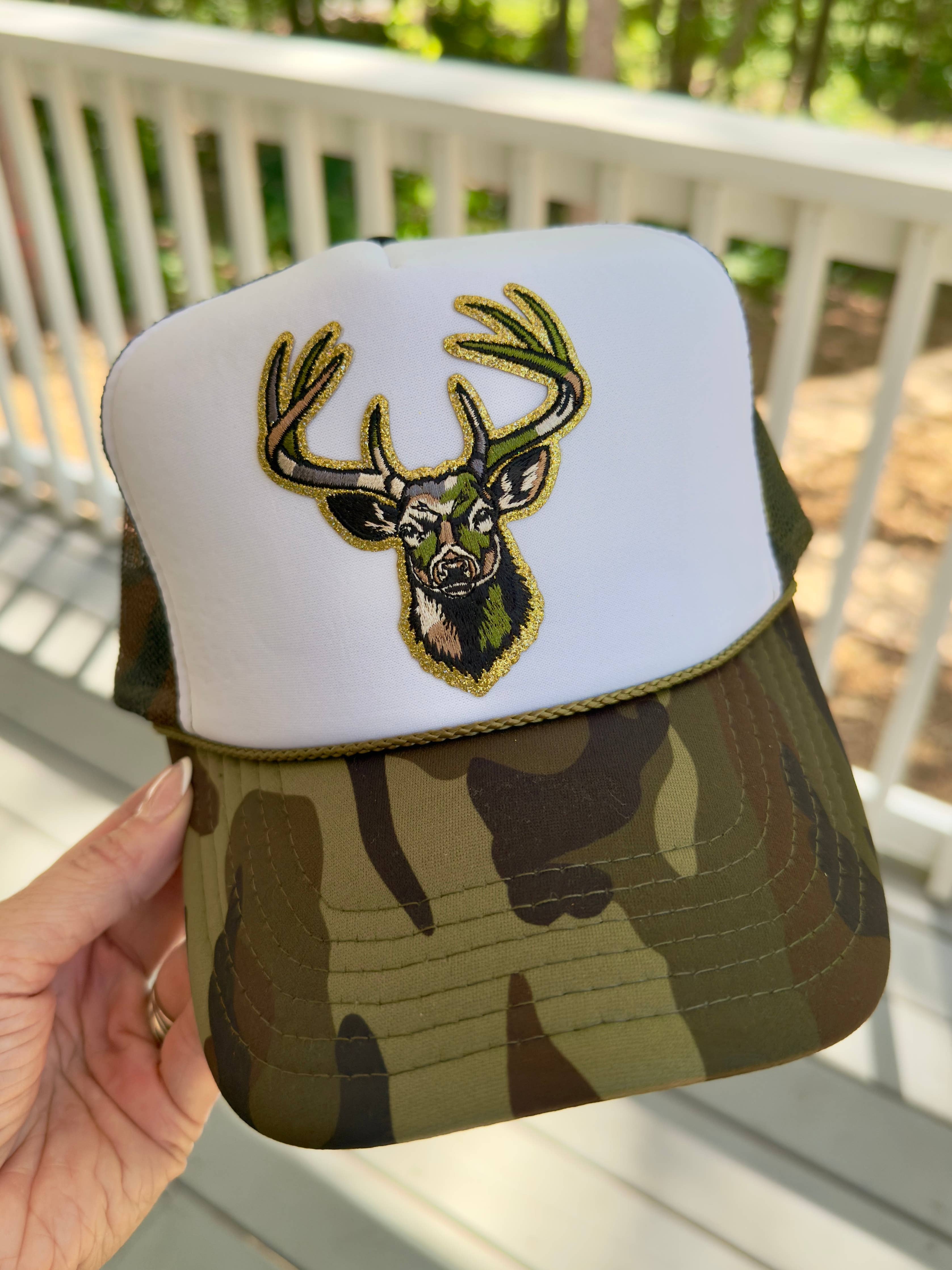 Backwoods Bougie Sequin Trucker Collection