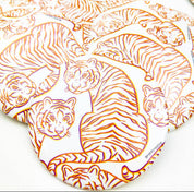 Sassy Tigers - Game Day Button