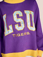 The Captain Mockneck Pullover | LSU