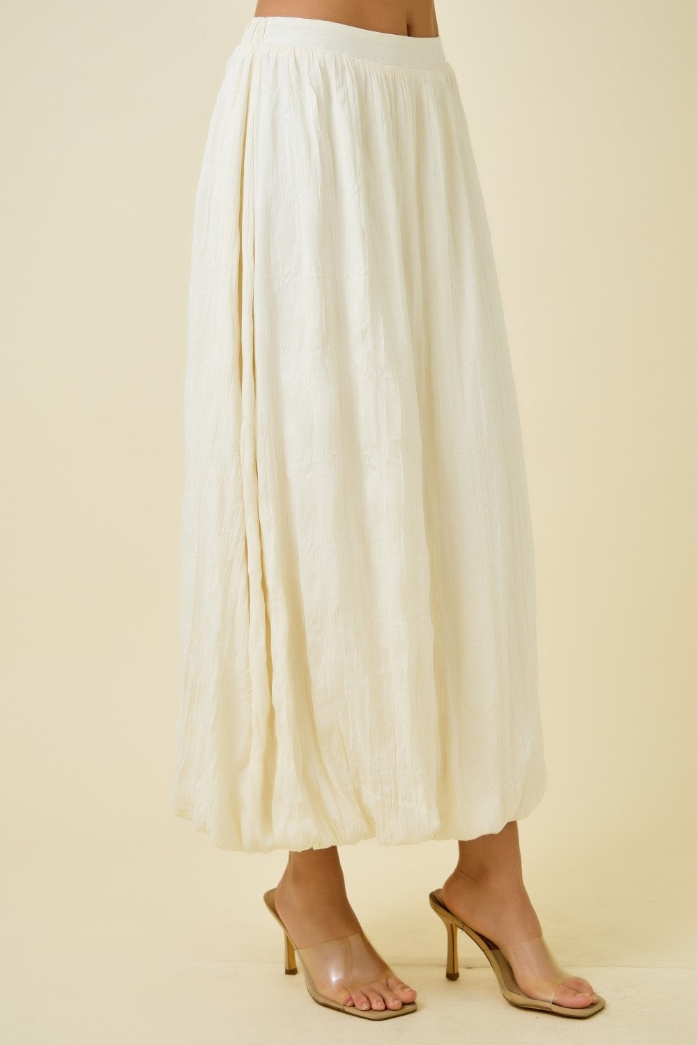 Crinkle Bubble Maxi Set