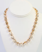 Radcliffe Rhinestone Necklace Champagne
