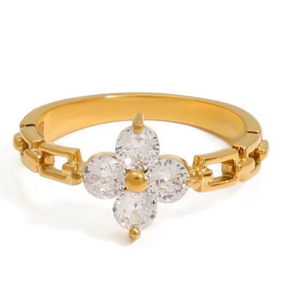 18K Dipped Tarnish Free Rings