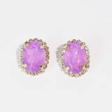 The Dolce Rosa Studs