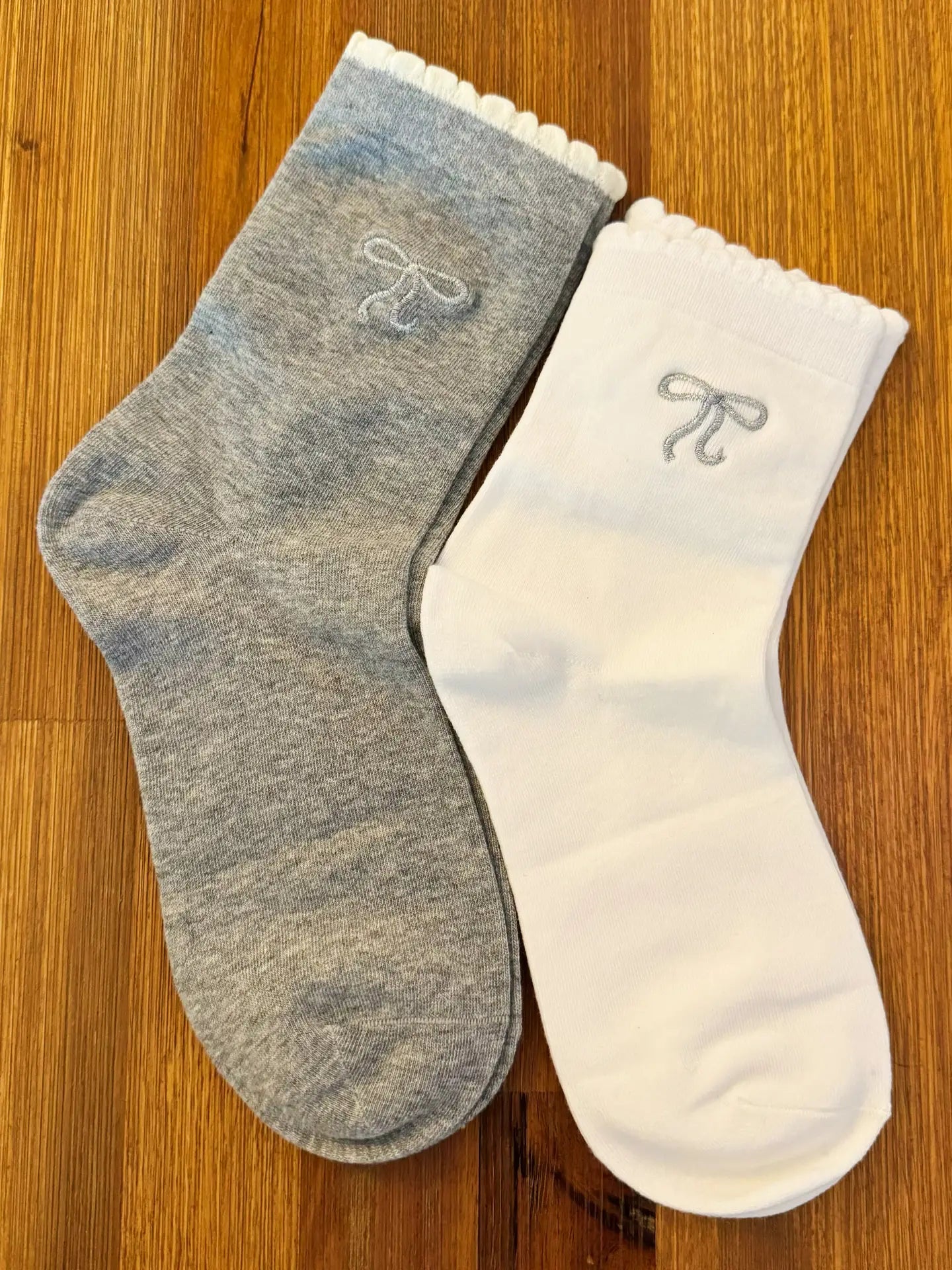Bow Socks Set of 2