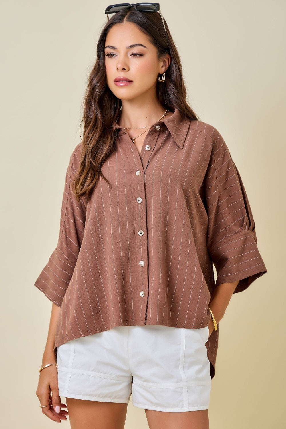 Loni Striped Top