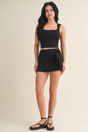 Kelsie Wrap Tie Skort