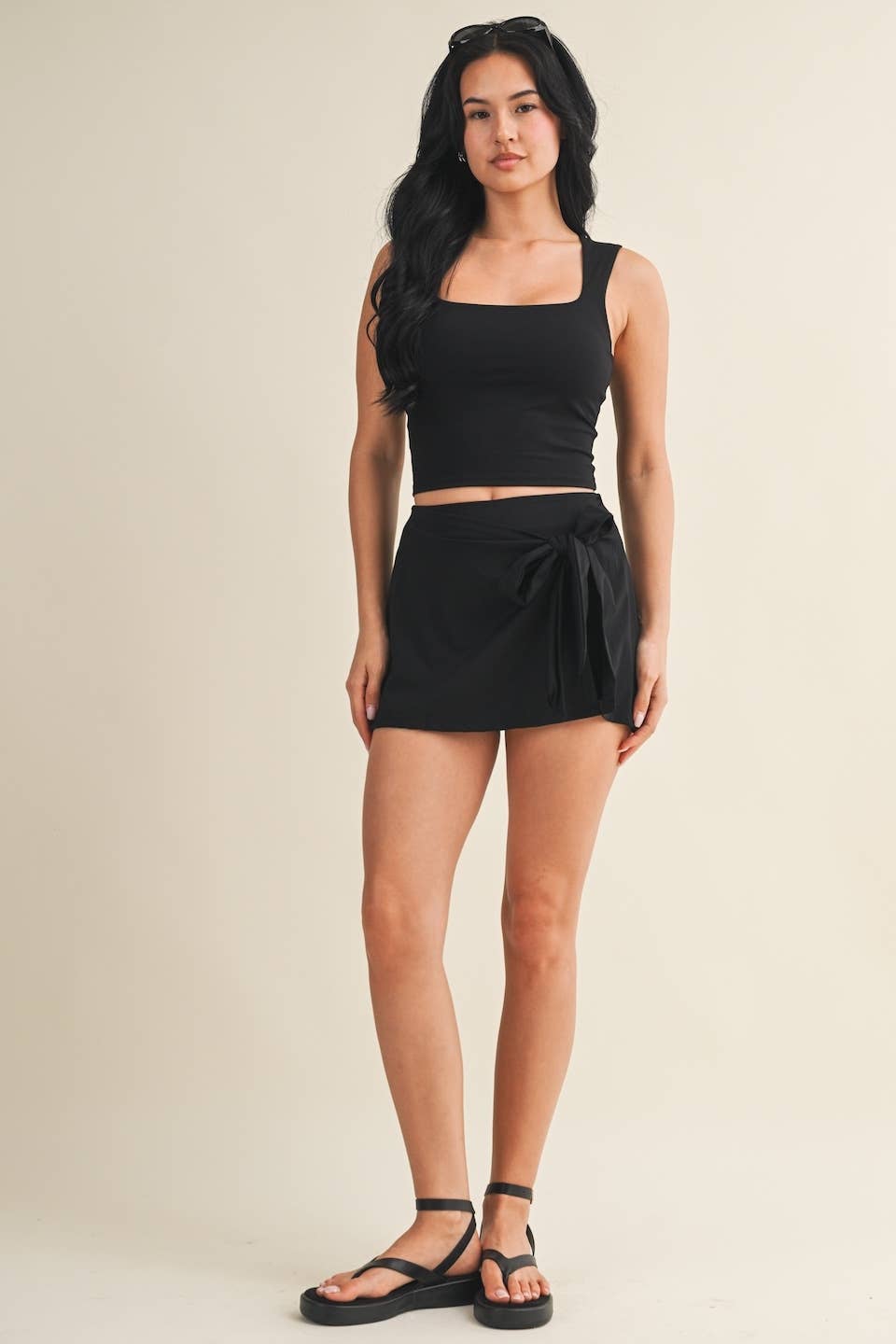 Kelsie Wrap Tie Skort