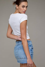 Peyton Denim Skirt
