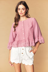 Peplum Blouse