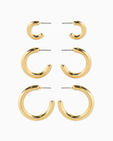 Lightweight Hoop Earring Set