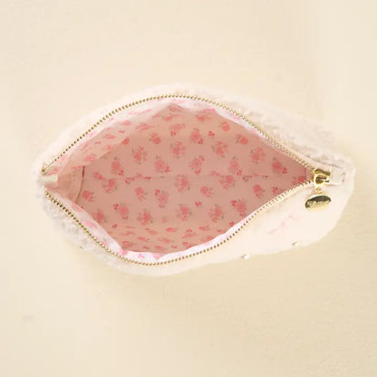 Teddy Bow Pouch