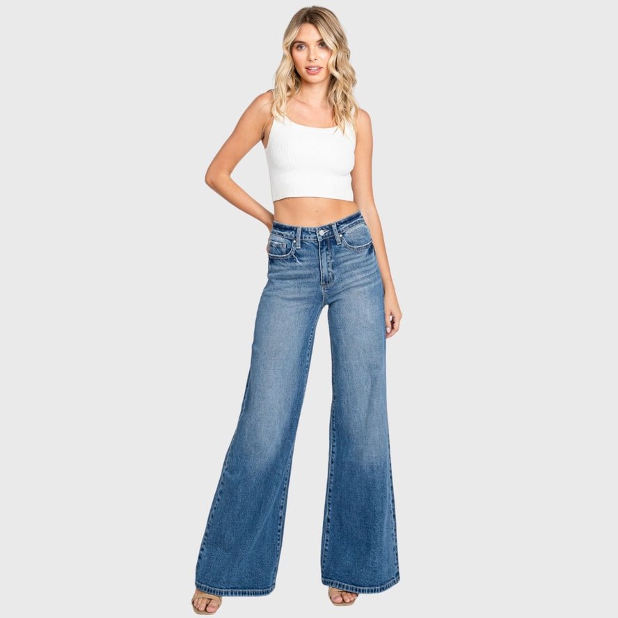 Jordan Wide Leg Jeans