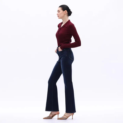 Darla High Rise Dark Jeans