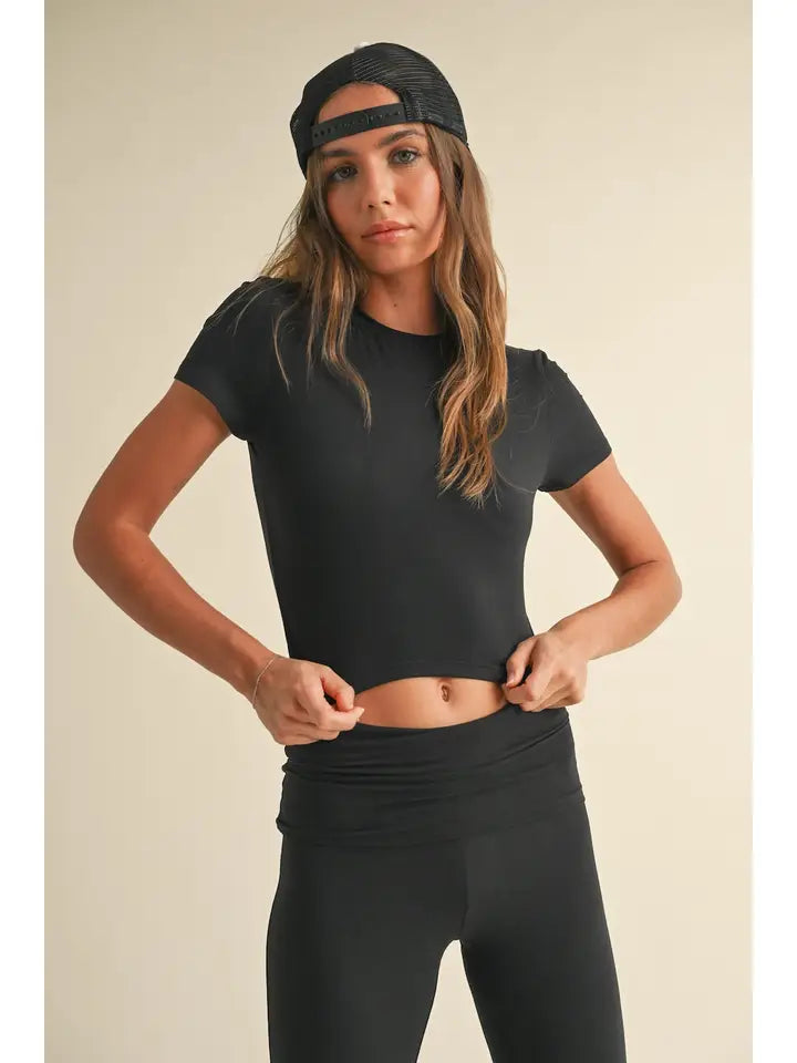 Soft Knit Jersey Crew Tank
