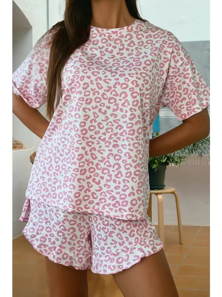 Leopard Lounge Set