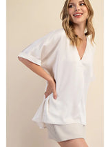 Everyday Satin Blouse