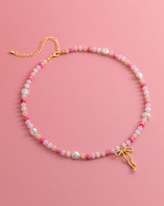 Bead Pearl Necklace