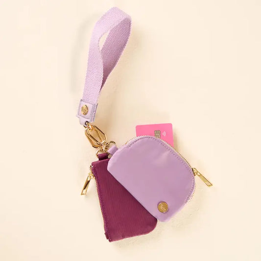 Duo Pouch Wristlet