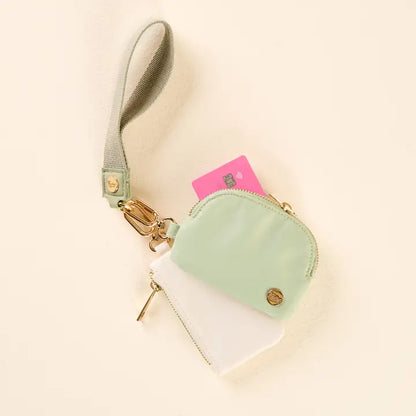 Duo Pouch Wristlet