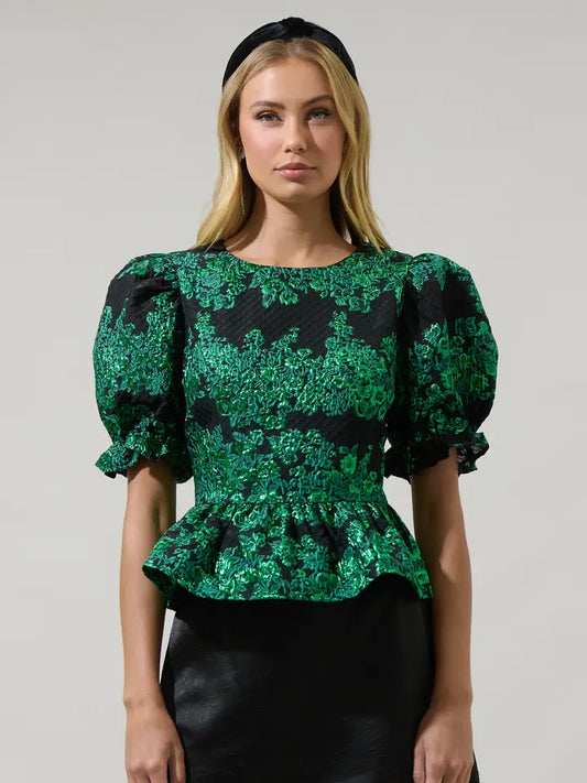 Jaqualyn Cut Out Blouse