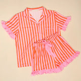 Slumber Party Pajama Shorts Set