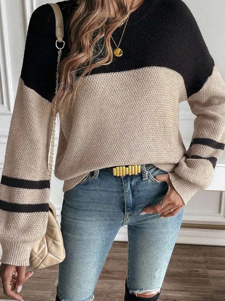 Color Block Sweater